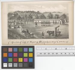 Ye execution of Goff, ye neger of Mr. Hochins on ye commons / lith. by G. Hayward, 171 Pearl St., N.Y., for D.T. Valentine's Manual, for 1860.