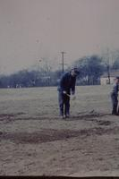 Father and son fieldwork