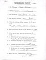 Questionnaire of Columbia Avenue merchants - Krause, Herb