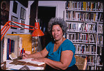 Toni Morrison [author, at her upstate New York home]