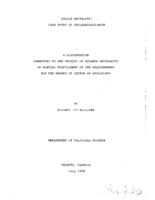 Police brutality: case study of Philadelphia/move, 1988