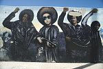 Black Panthers, Crenshaw Blvd. at W. 50th St., Los Angeles, 2013