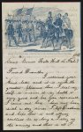 [Letter from J. Hartwell Keyes to Diantha from Halls Hill, Virginia, on pictorial lettersheet]