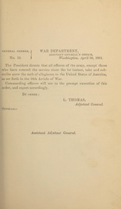 General orders. No. 13