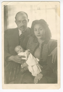 Photograph of Waldo C. Falkener, Sr. and family