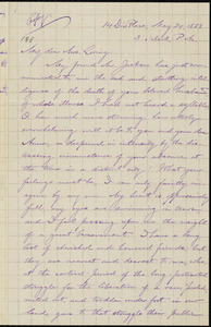 Copy of letter from William Lloyd Garrison, 14 Dix Place, [Boston, Mass.], to Louisa Gilman Loring, May 24, 1858, 3 o'clock, P.M