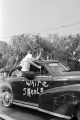 Thumbnail for Students driving in Birmingham, Alabama, during a demonstration to protest integration at several of the city's high schools.