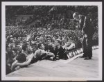 Soviet fans at the footlights