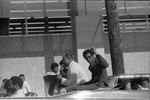 David Ruffin riding in an Easter parade, Los Angeles, 1969