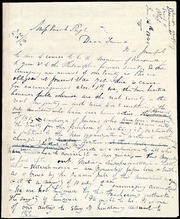 Thumbnail for Rough draft of letter to] Miss Sarah Pugh, Dear Friend [manuscript