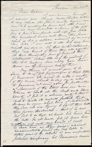 Letter from Maria Weston Chapman, Boston, [Mass.], to Deborah Weston, April 18th, [1839]