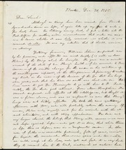 Letter to] Dear Sarah [manuscript