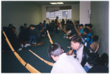 Qeej class at Hmong Cultural Center, St. Paul, Minnesota