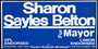 Thumbnail for Sharon Sayles Belton campaign sign