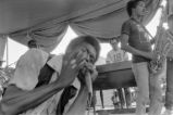 Delta Blues Festival: Performers on stage, cameraman, Roosevelt "Booba" Barnes (DBFP #248)