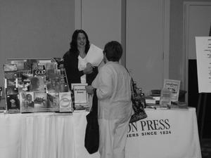 Judson Press exhibit at CSLA conference