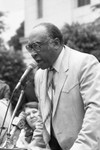 H. H. Brookins at Podium, Los Angeles, 1986