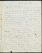 Letter to] My dear Brother Garrison [manuscript