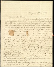 Letter to] My dear Miss Weston [manuscript