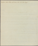 Letter to Gen. [Alured] Clarke [Savannah, Ga.]