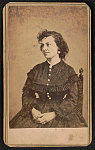 Miss Major Pauline Cushman, the Union spy and scout, who was captured and sentenced to death as a Federal spy, and was rescued at Shelbyville by the Union Army under Gen. Rosecrans