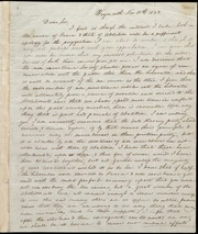 Letter to] Dear Sir [manuscript