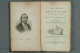 Portrait of Jonathan Walker and image of the branded hand in Trial and imprisonment of Jonathan Walker