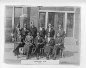 Chattanooga Club at Tennessee A & I State College, 1926