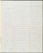 Thumbnail for Letter to] Miss Weston [manuscript