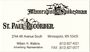 William H. Watkin's business card