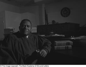 Thumbnail for Judge L. Clifford Davis photographed in his courtroom #2