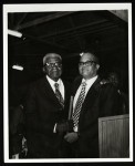 2 unidentified men with a COGIC award, Chicago