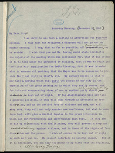 Letter from William Ellery Channing, [Boston, Mass.], to William Lloyd Garrison, December 23, 1837