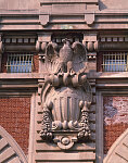 Detail of Ellis Island Immigration Museum, New York, New York