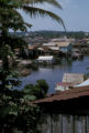 Brazil, floating houses in Manaus