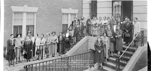 Conference of Supervisors of Economics and Representatives of Teacher Training Institutions, Wash. D.C. Mar. 30-Apr.2 1938.] [acetate film photonegative, banquet camera format.