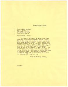 Letter from W. E. B. Du Bois to Walter White