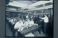 Hartford Rubber Works cafeteria