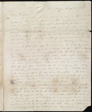 Letter to] Dear Knapp [manuscript