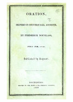 Oration delivered in Corinthian Hall, Rochester