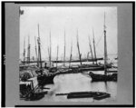 [View of transports, barges, etc., City Point, Virginia]