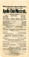 Apollo Club Minstrels, 1886