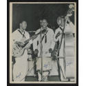 Autographed photograph of The Sharps & Flats