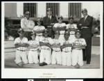 Golden State Mutual little league team, Los Angeles, 1961