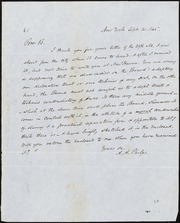 Letter to] Bro. B. [manuscript