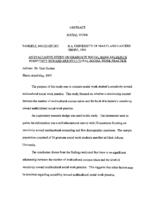 An evaluative study on graduate social work student's sensitivity toward multicultural social work practice, 1997