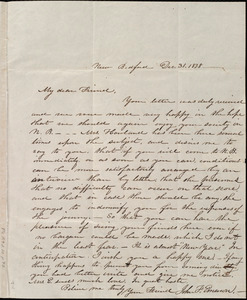 Letter from John F. Emerson, New Bedford, [Mass.], to Deborah Weston, Dec. 31, 1838