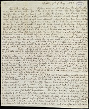 Letter to] Dear Mrs. Chapman [manuscript