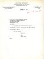 Letter of 1954 November 10