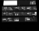 Set of negatives by Clinton Wright of Ebony Fashion Show #3, 1965